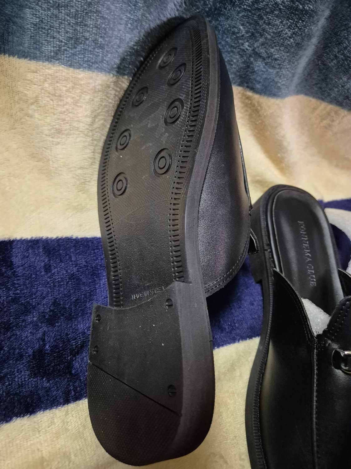 KONNEMA CLU 블랙 뮬 블로퍼 슬리퍼 260 상품이미지7