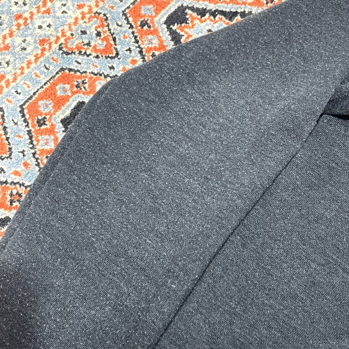 아디다스 삼각로고 차콜 기모 후드집업 남성95 상품이미지5