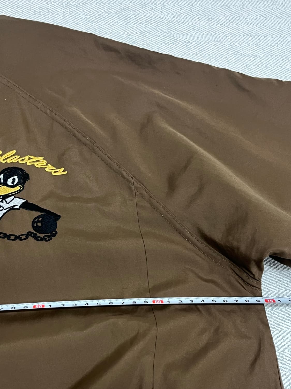 Vintage 패딩 맨투맨 Pin Blasters 캐릭터 XL 상품이미지9