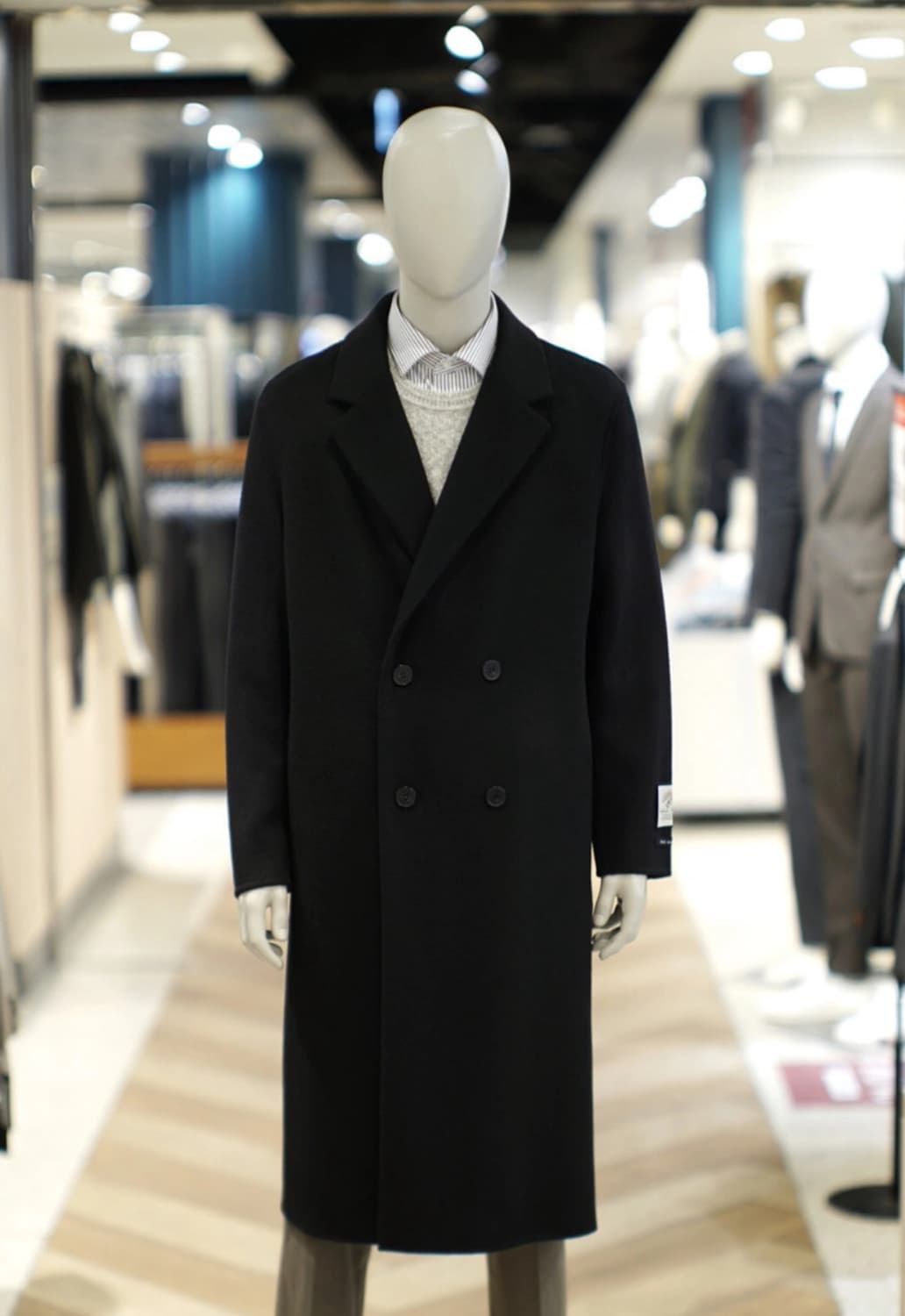 지오지아 고급 남성 정장코트 상품이미지4