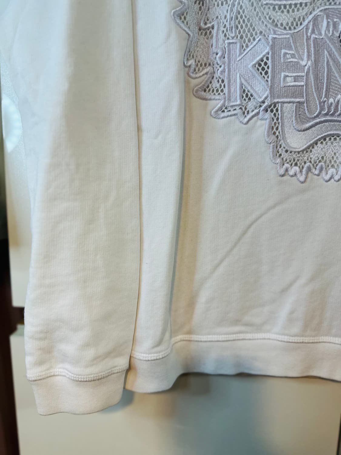 KENZO 겐조 화이트 타이거 맨투맨 S 상품이미지2