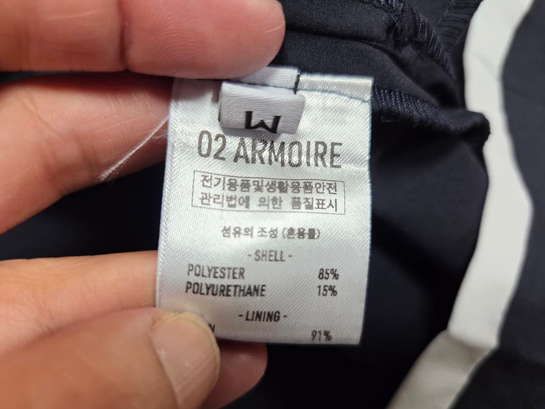 세컨드아르무아(02ARMOIRE) 언발란스 랩원피스 55-66 새상품 상품이미지10