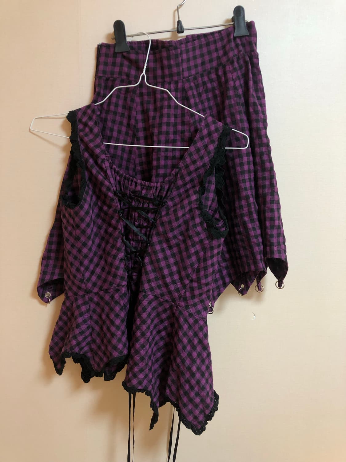 일본 빈티지 키치 펑크룩 세트 나나st 상품이미지1