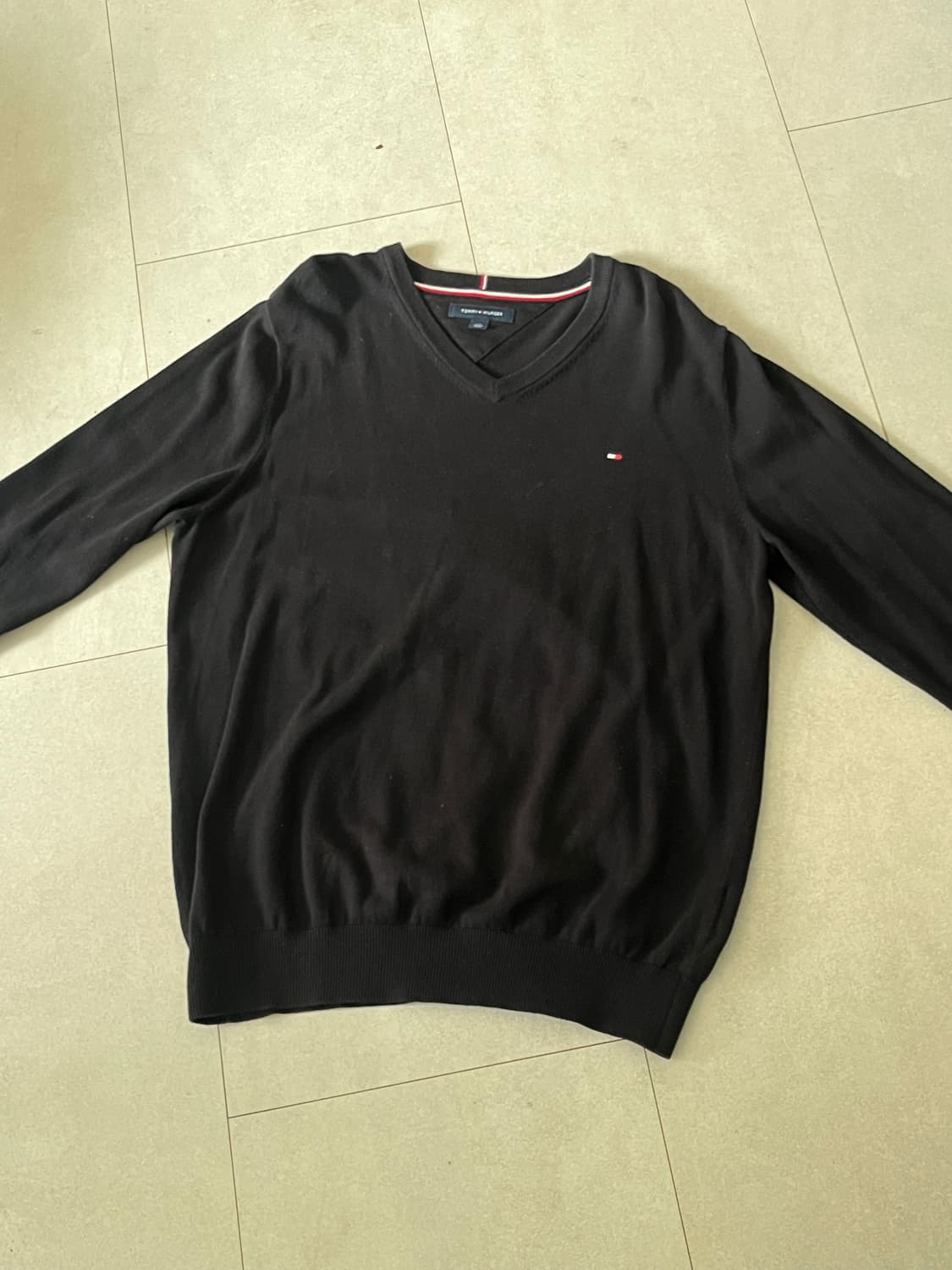 타미힐피거 니트 블랙 L 상품이미지2