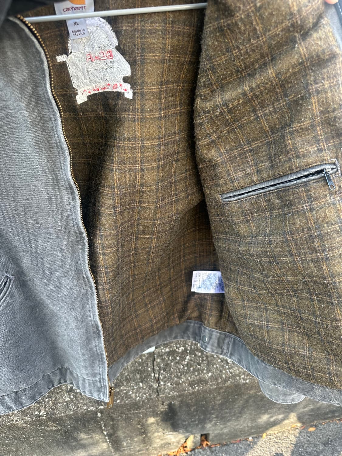 칼하트 j97 gvl xl 디트로이트 지켓 상품이미지4