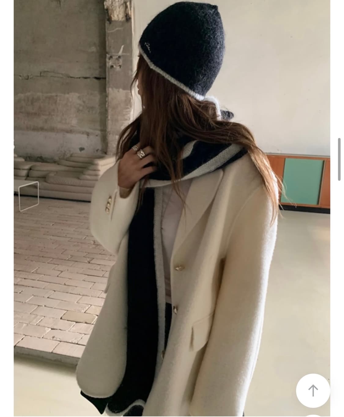 릿킴 BLUSHLINE MOHAIR MUFFLER 상품이미지1