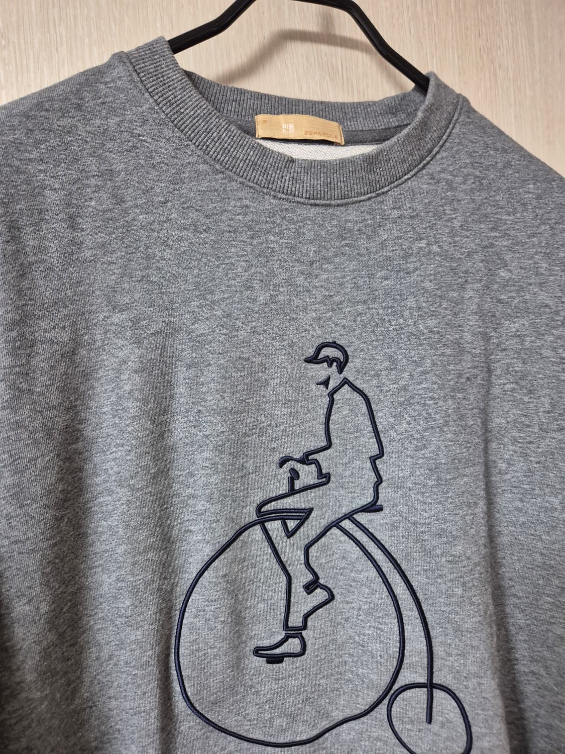 빈폴 빅바이크 자수 스웨터 맨투맨 95 남성 상품이미지4