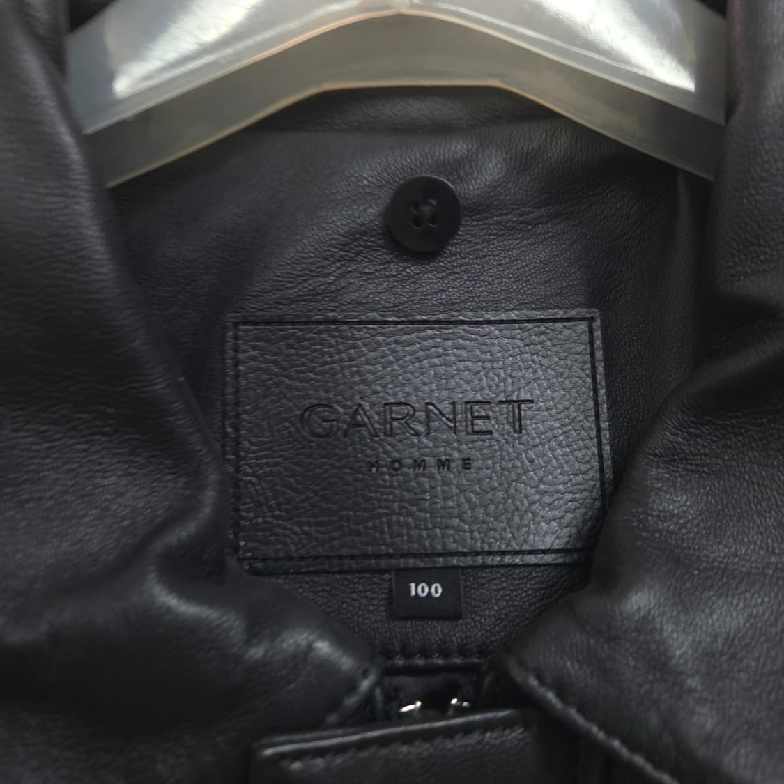남 77 가넷옴므 A급 가죽 자켓  상품이미지2