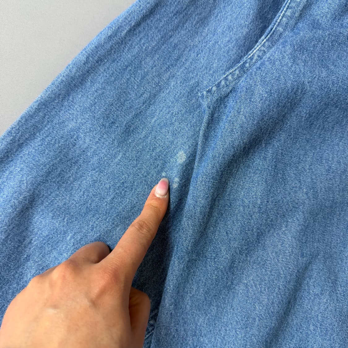 챕스 랄프로렌 90s 빈티지 데님 셔츠 S 상품이미지6