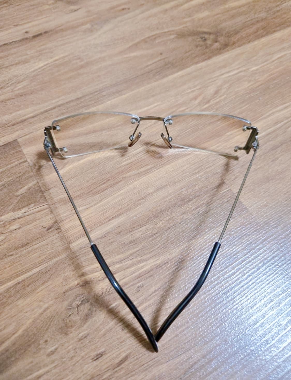 Exte 긱시크 스퀘어 무테 안경 [정품] 상품이미지3