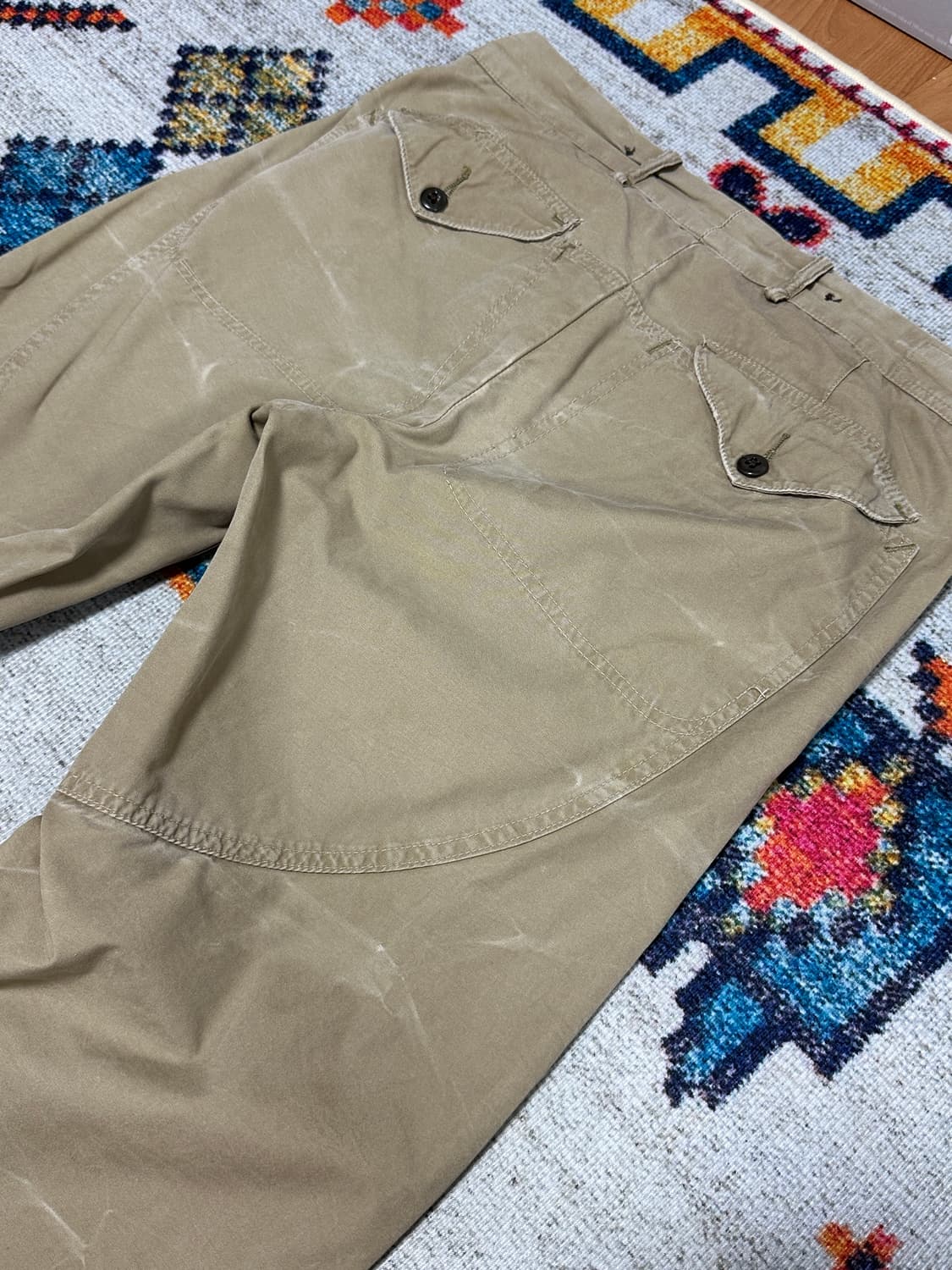 폴로 랄프로렌 블루라벨 더블니 팬츠 30x30 상품이미지8