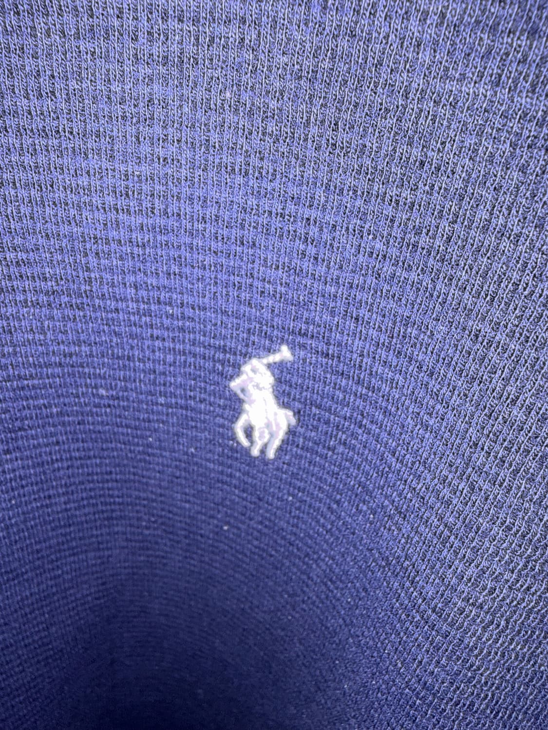 폴로 랄프로렌 와플 롱슬리브 네이비 상품이미지4