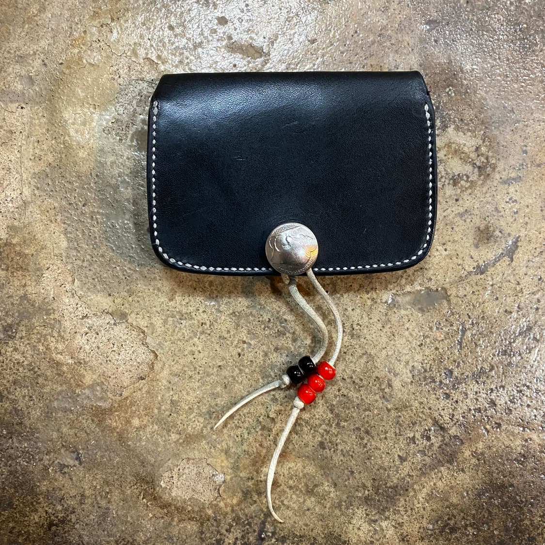 베지터블 에이징 가죽 지갑 상품이미지1