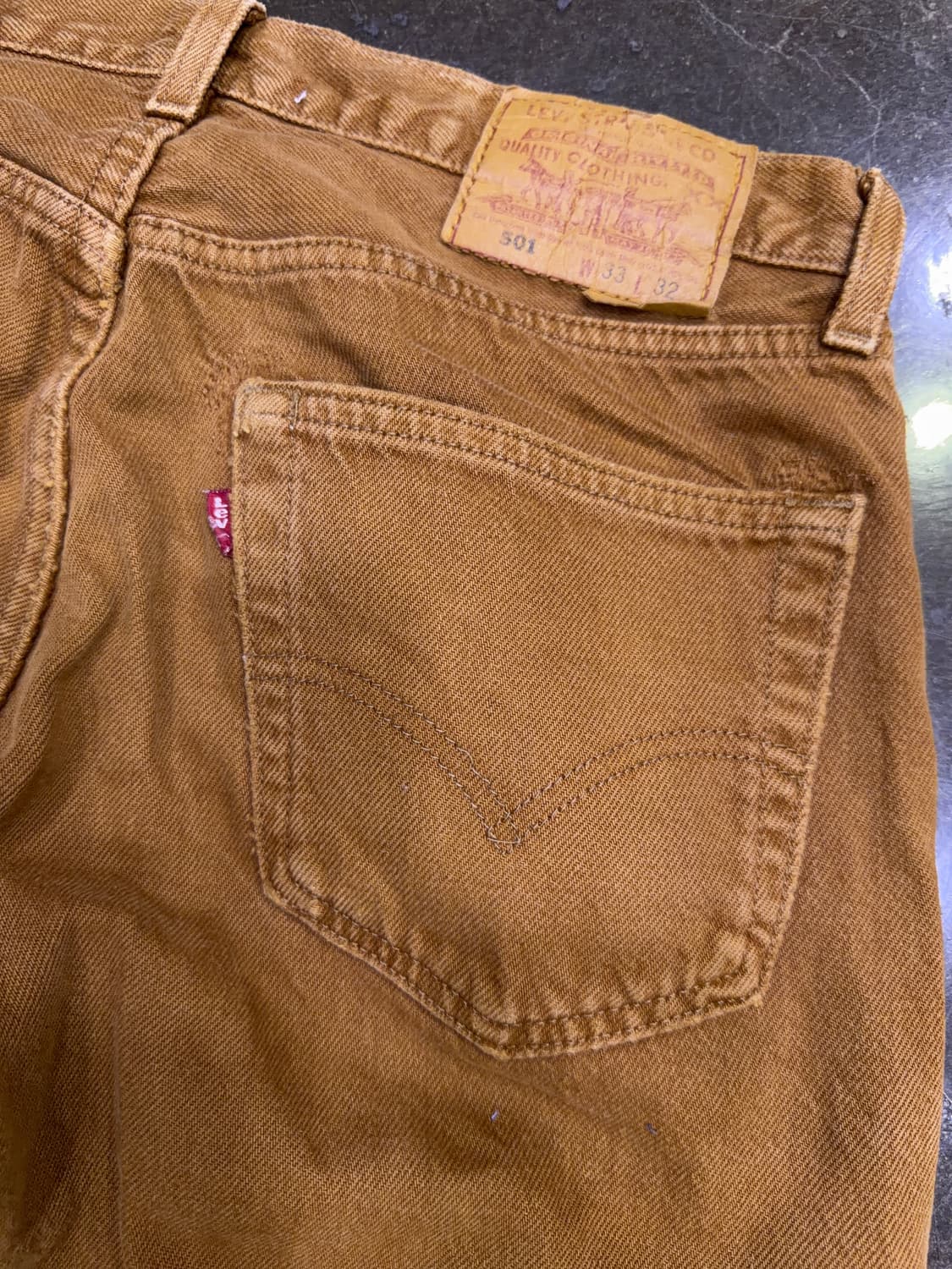 리바이스 501 USA 메이드 90's 빈티지 데님팬츠 33 상품이미지8