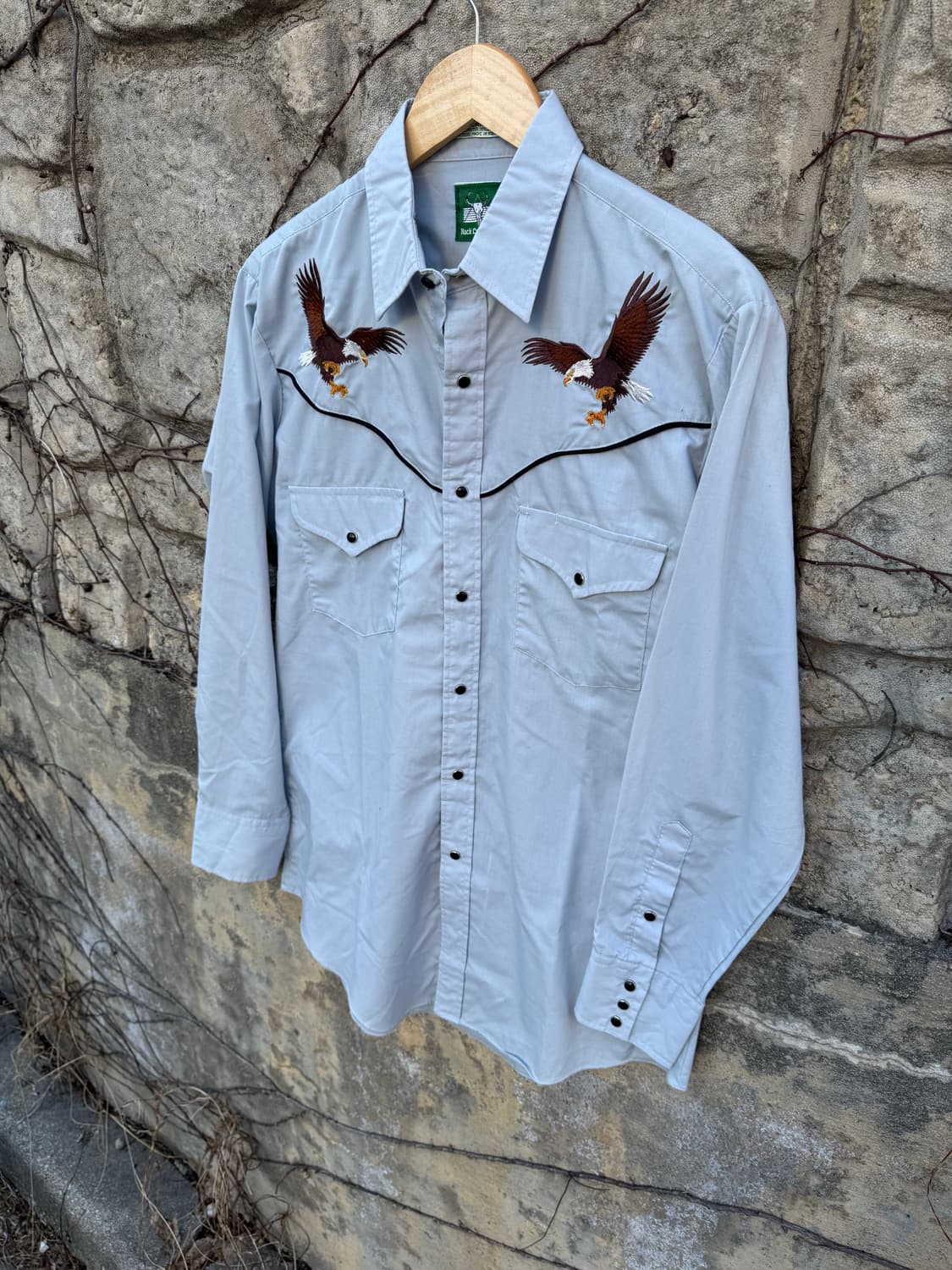 80~90s rock creek ranch 빈티지 자수 웨스턴 셔츠 상품이미지3