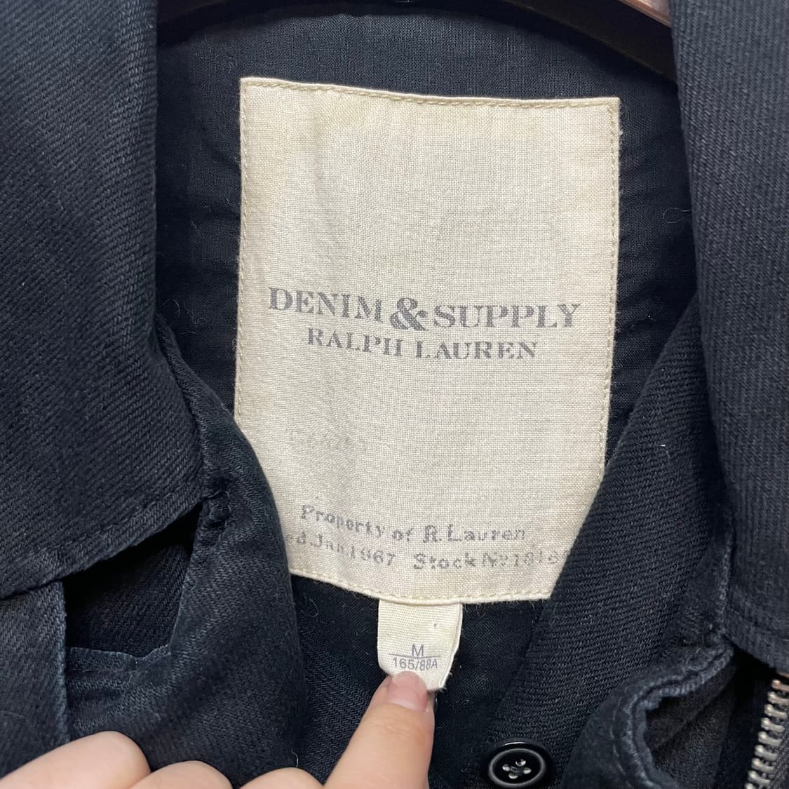 denim&supply 랄프로렌 코튼 라이더 자켓 상품이미지6