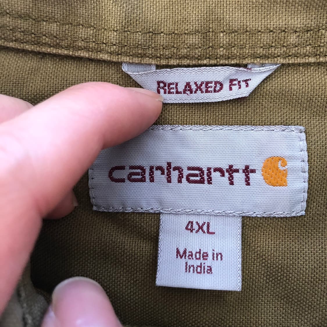 칼하트 빅사이즈 셔츠 상품이미지4