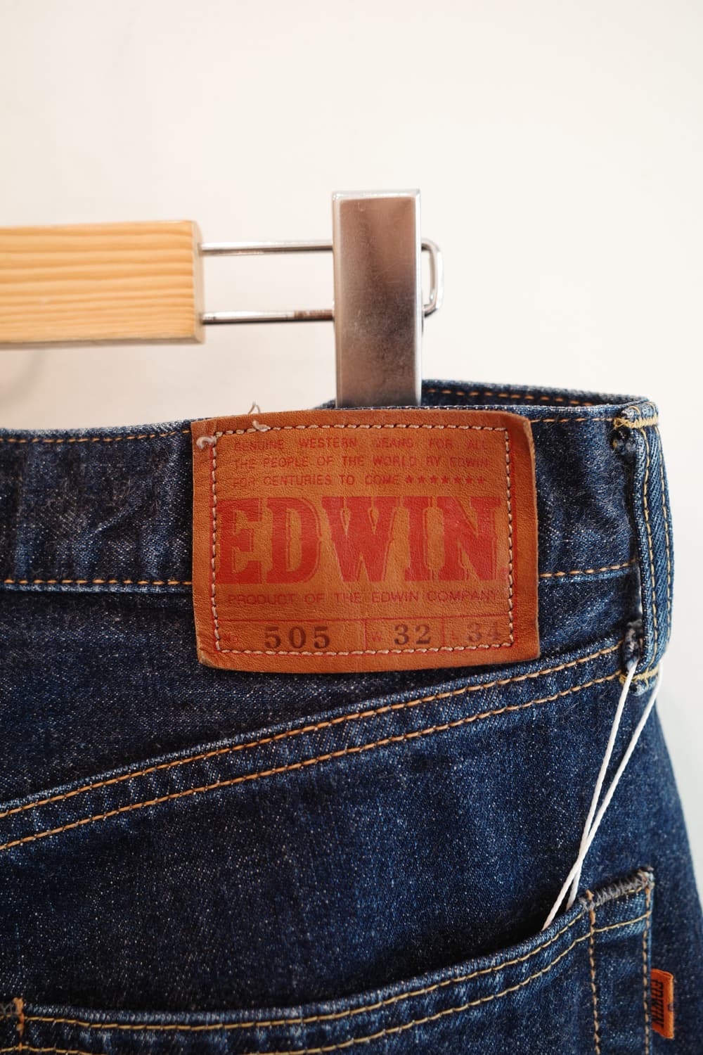 EDWIN 에드윈 505 셀비지 데님 (31인치) 상품이미지8