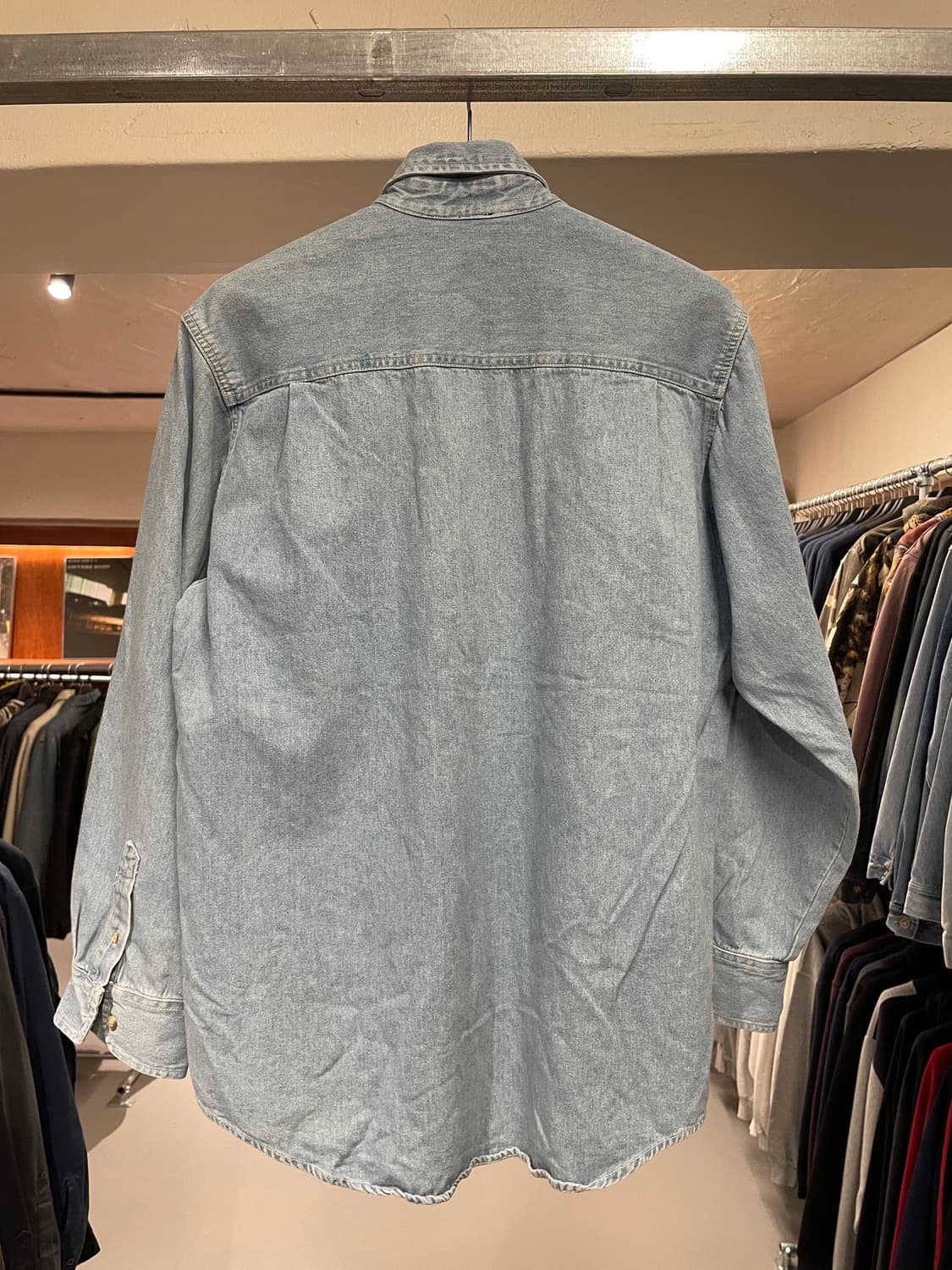 빈티지 데님 셔츠 상품이미지5