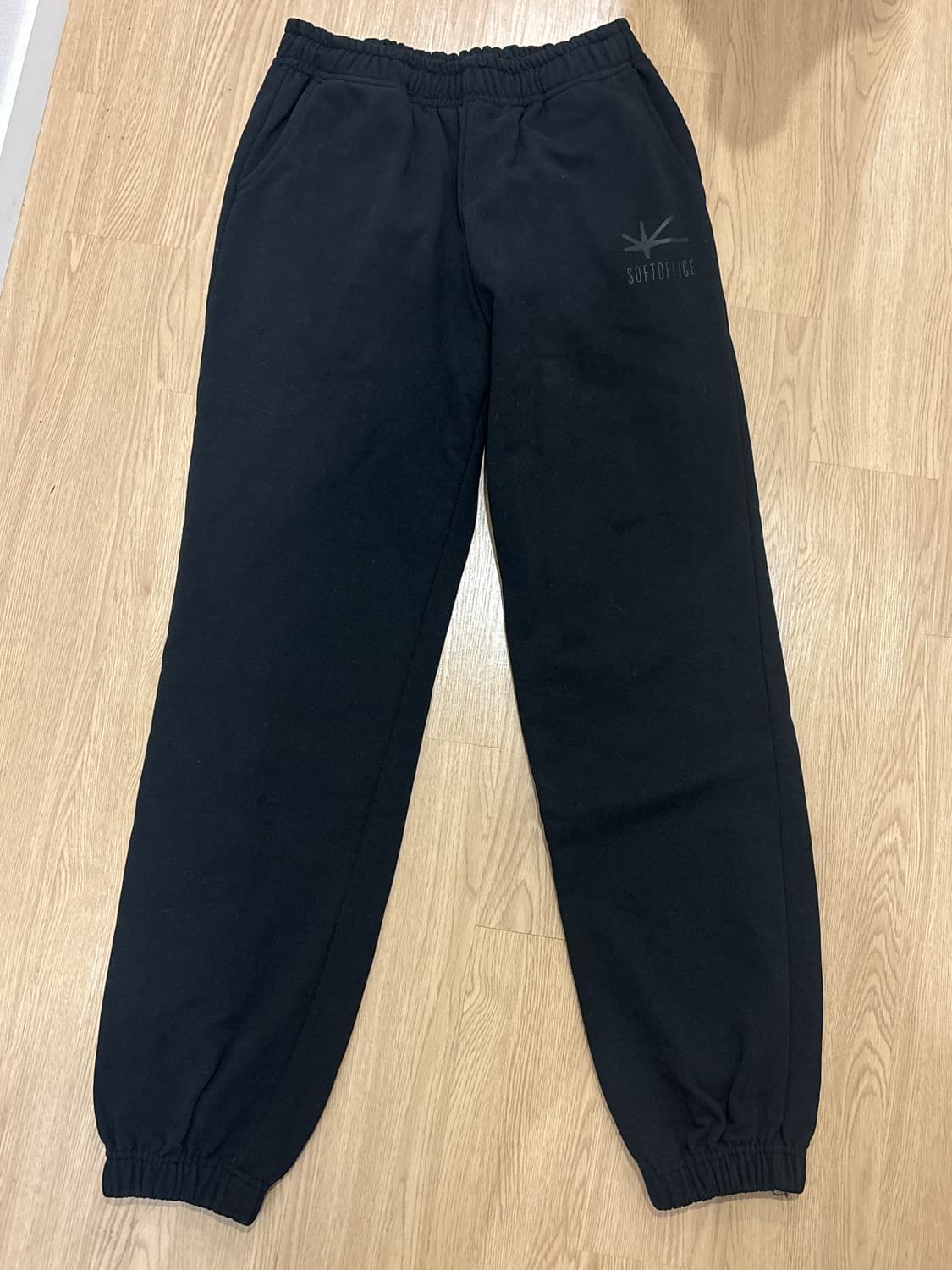 소프트오피스 커뮤니티 스웻 팬츠 블랙 M 상품이미지2
