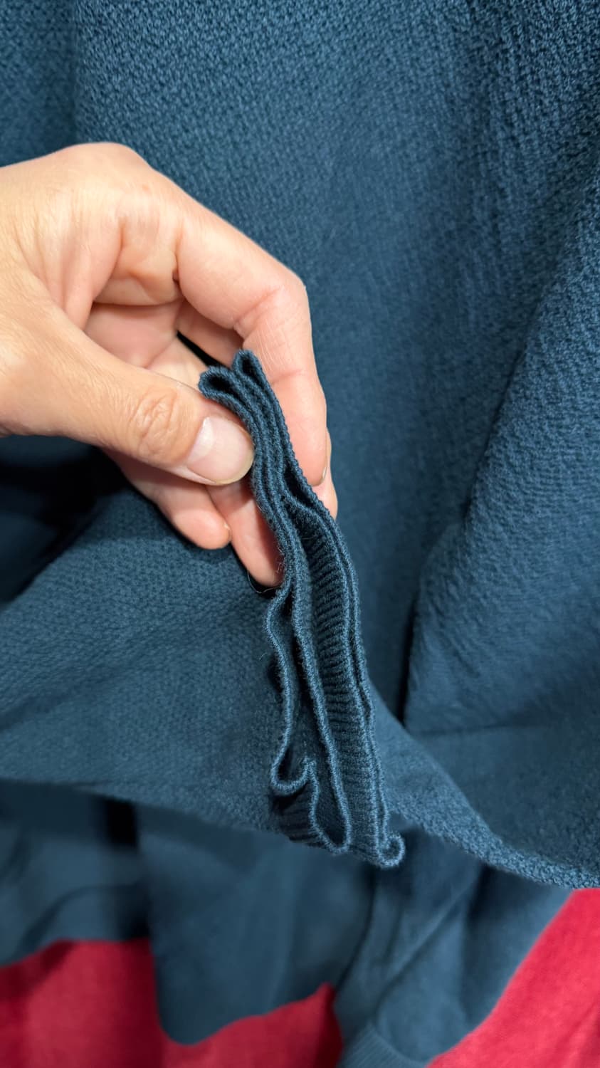 질스튜어트 투톤 니트 XL/110 상품이미지5