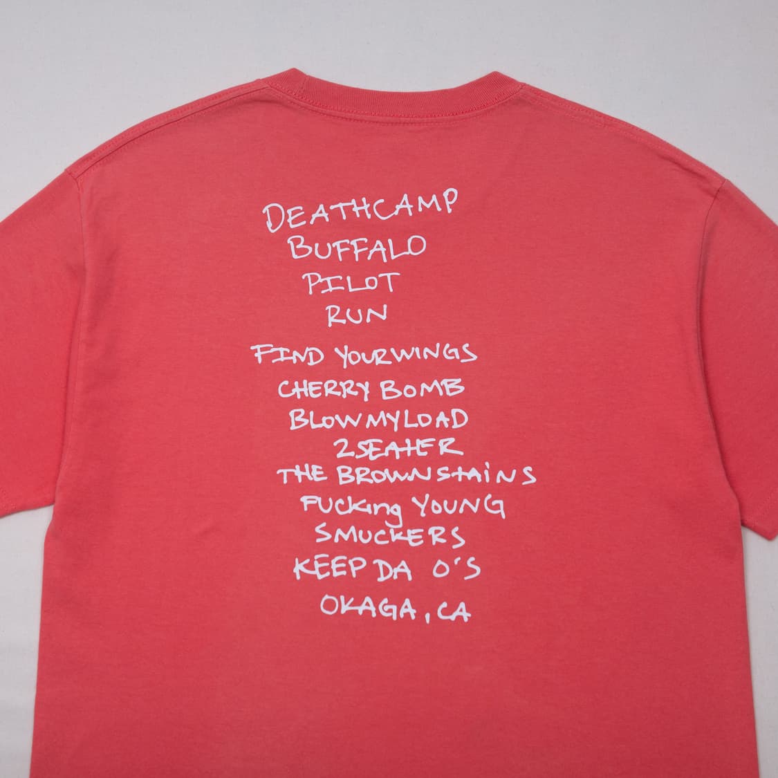 15ss 골프왕 Cherry Bomb 텍스트 티셔츠 상품이미지8