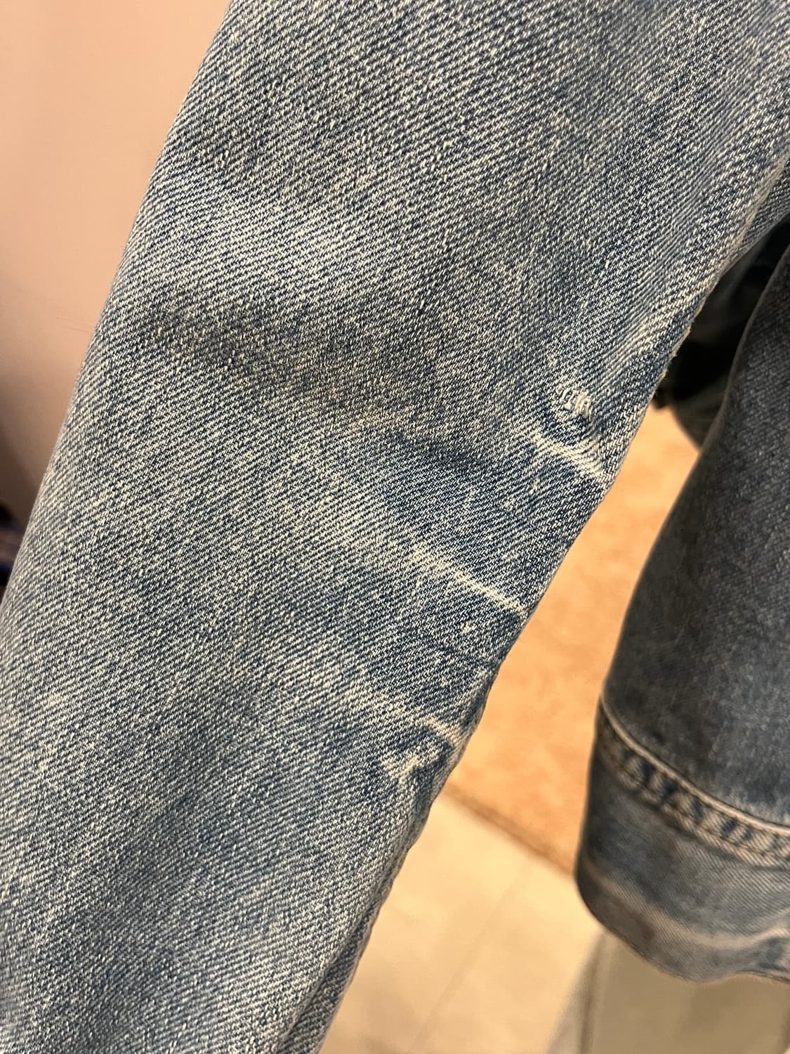 00s Levis 리바이스 70901 Type1 타입원 데님 트러커 자켓 상품이미지8