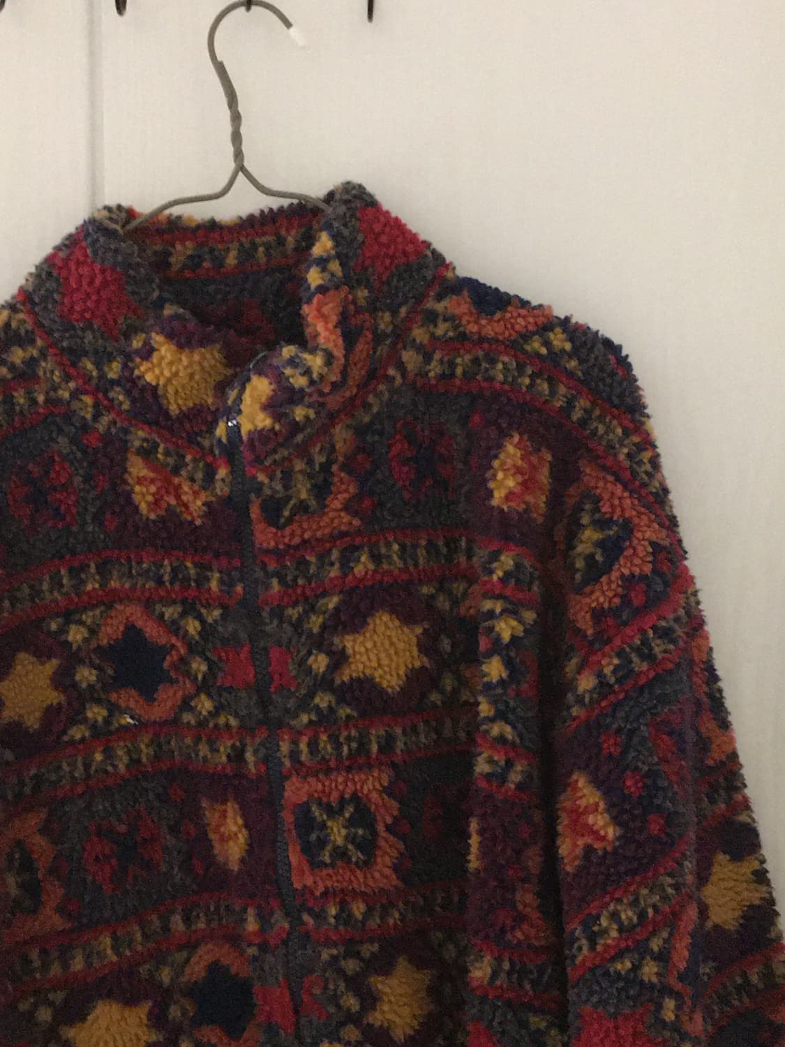 빈티지 노르딕 패턴 후리스 상품이미지2