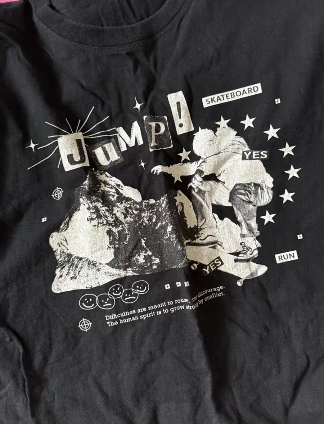 으뜸님 락시크 락스타 고스 블랙 반팔 티셔츠 빈티지 상품이미지3