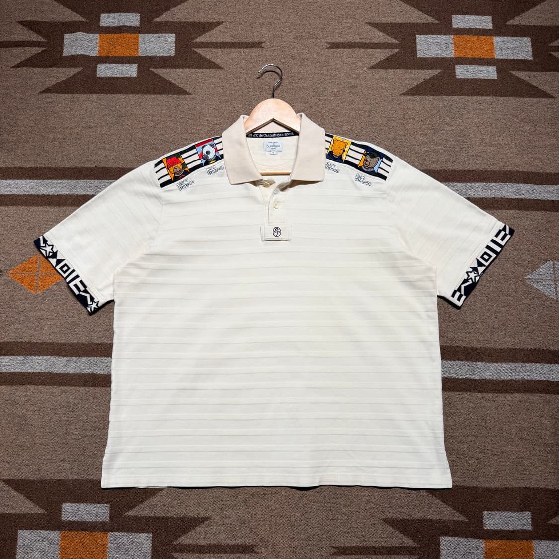 쟝 샤를르 드 까스텔바작 재팬 골프베어 pk 반팔 카라티 XXL 상품이미지1