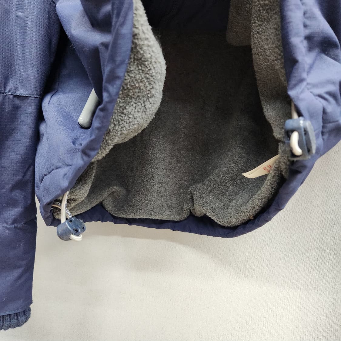 슈퍼드라이브 로고 3중지퍼 후드 기모 스트링자켓 M(L) 상품이미지5