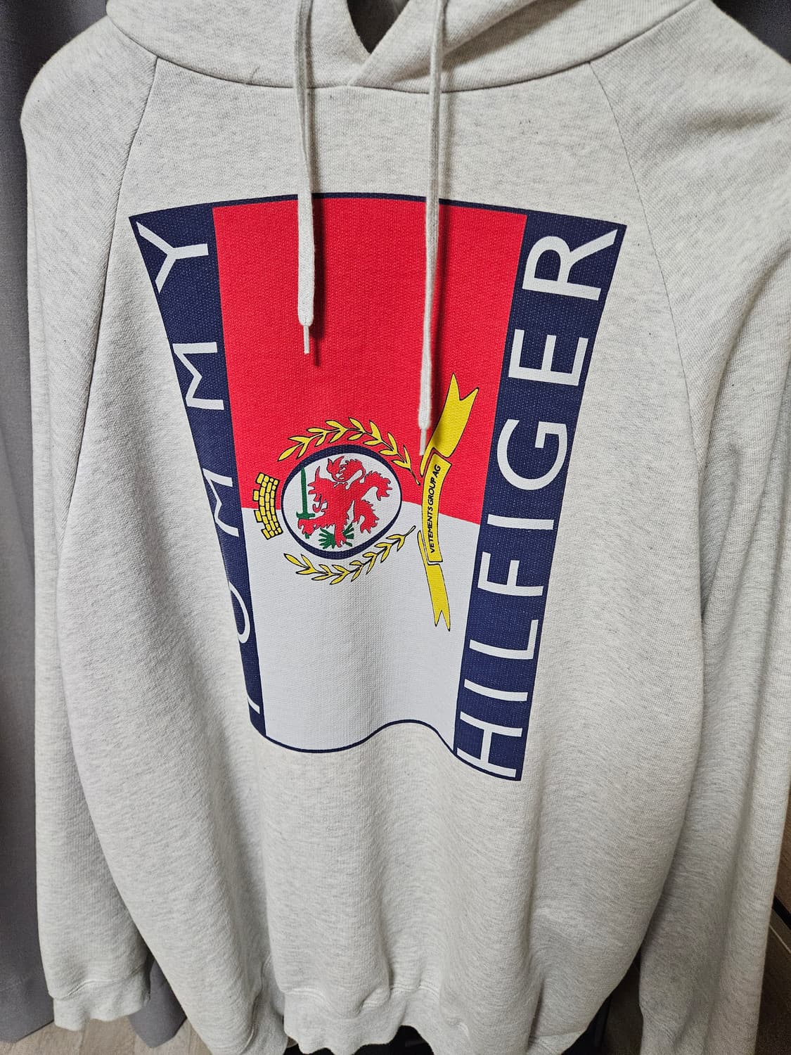 베트멍 X 타미힐피거 후드 그레이 M 상품이미지1