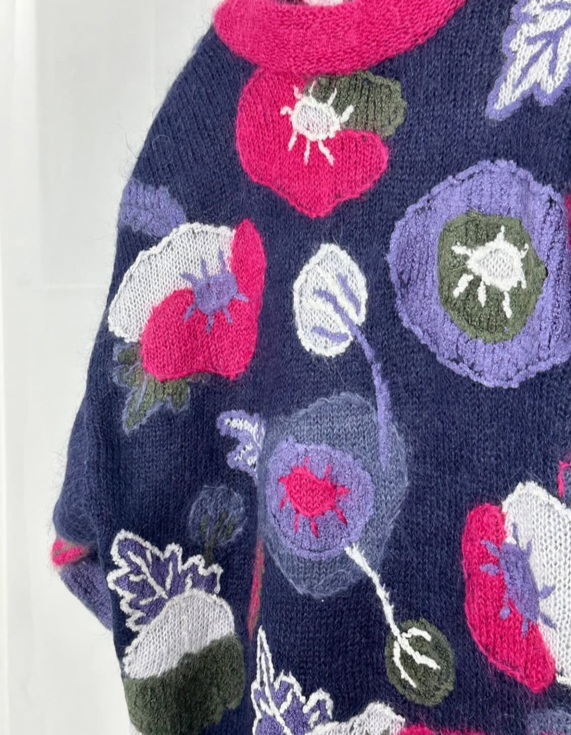 꽃 자수니트 상품이미지7