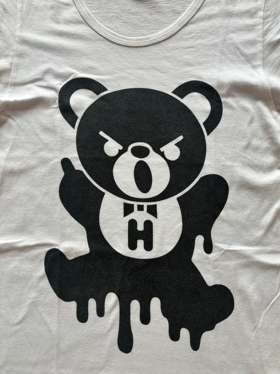 히스테릭 글래머 녹고있는 퍽베어 반팔 티셔츠 상품이미지2