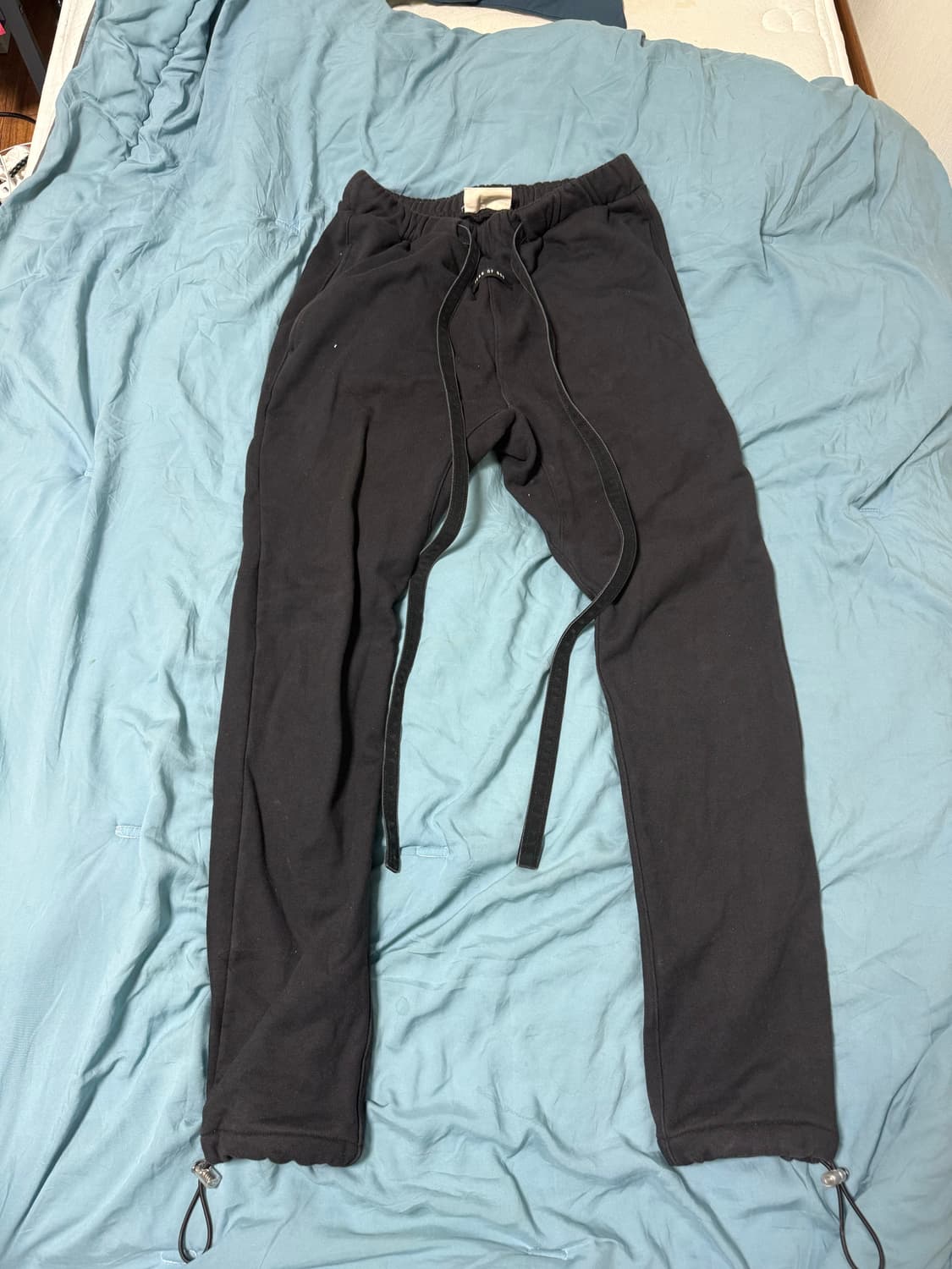 피어오브갓 6th 코어 블랙 스웻팬츠 상품이미지1