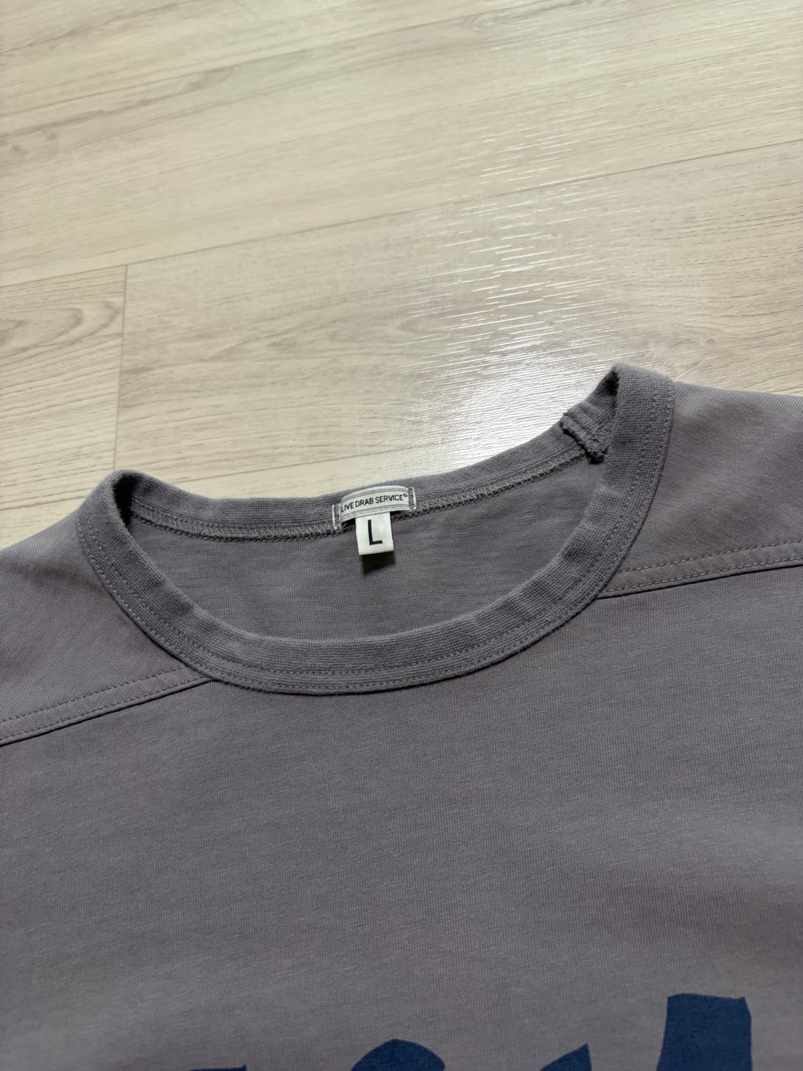 올리브드랩서비스 ODS USMC 롱슬리브 그레이 L사이즈 판매 상품이미지3