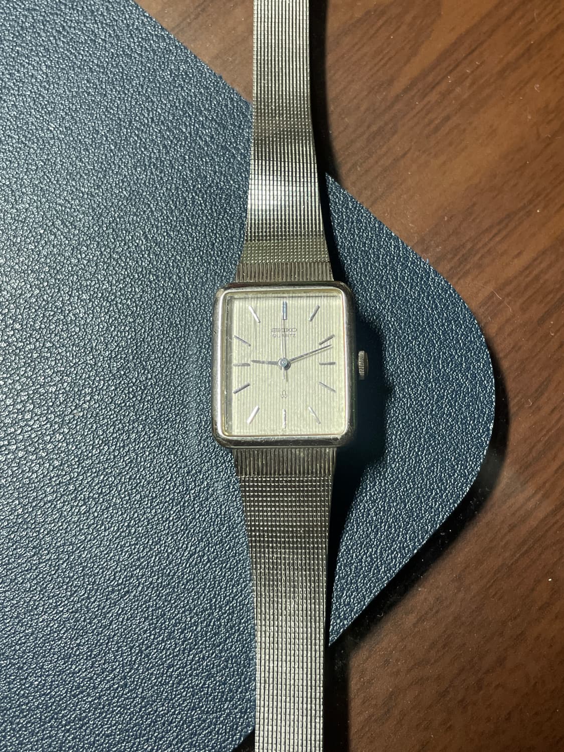 빈티지 세이코 쿼츠 메탈 시계 상품이미지5