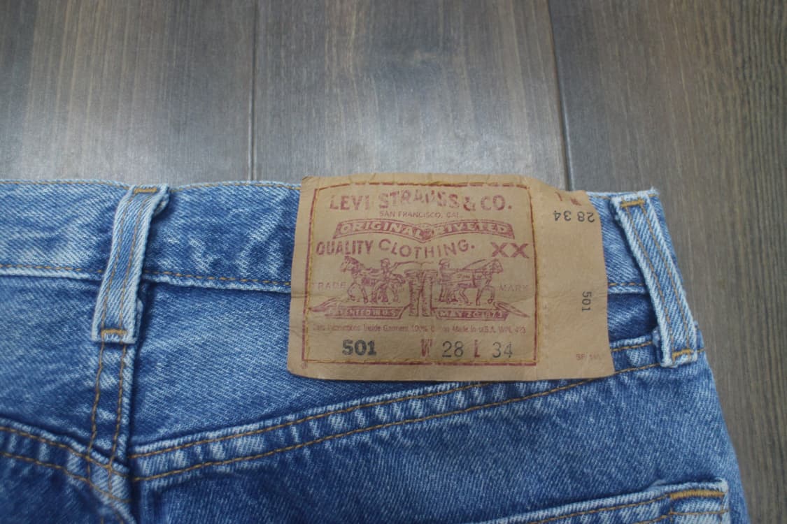90s 리바이스 u.s.a 501 . 27사이즈 상품이미지3