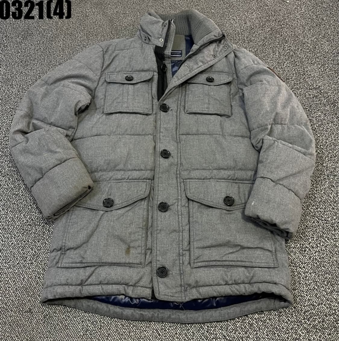 S 타미힐피거 그레이 패딩 점퍼 0321(4) 상품이미지1