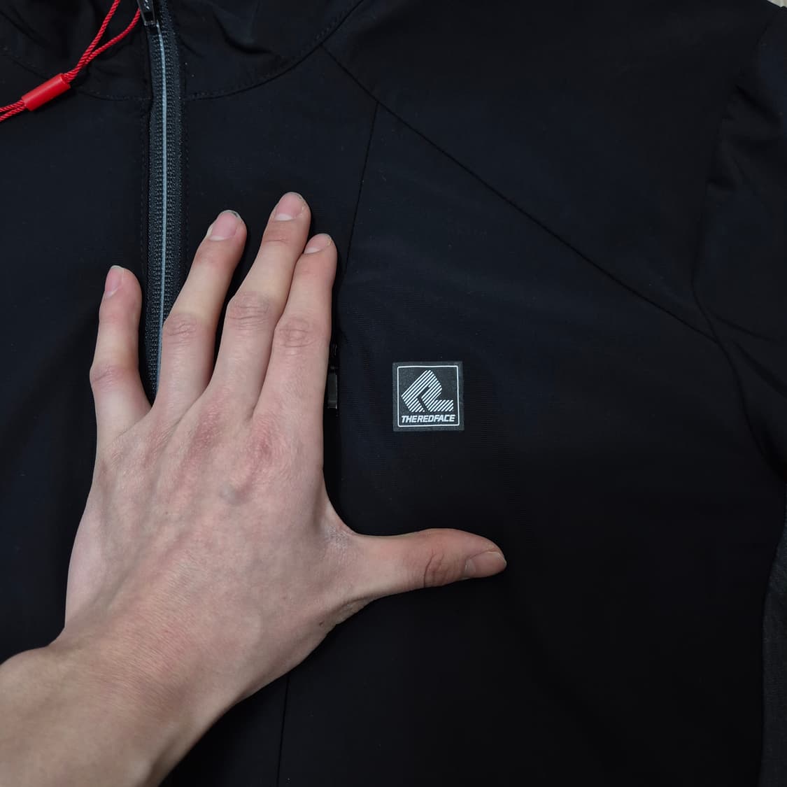 더레드페이스 박스로고 아웃도어 바람막이 자켓 L(100) 상품이미지5