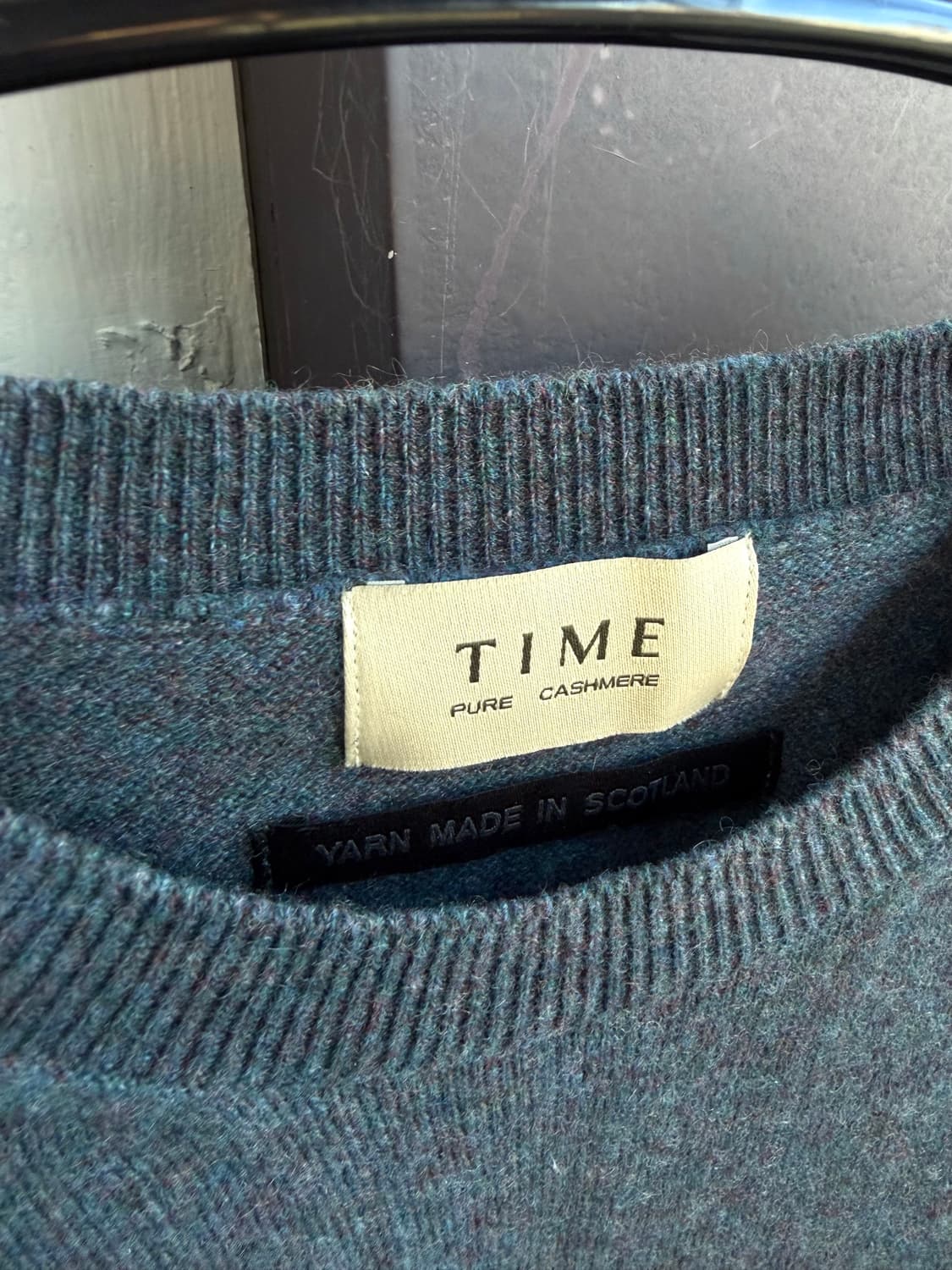 .100/ 타임옴므 23FW 퓨어캐시미어 니트 상품이미지5