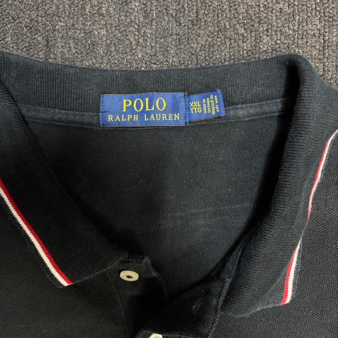 폴로 신형 빅포니 블랙 럭비티 쭉티 롱슬리브 pk티 상품이미지2