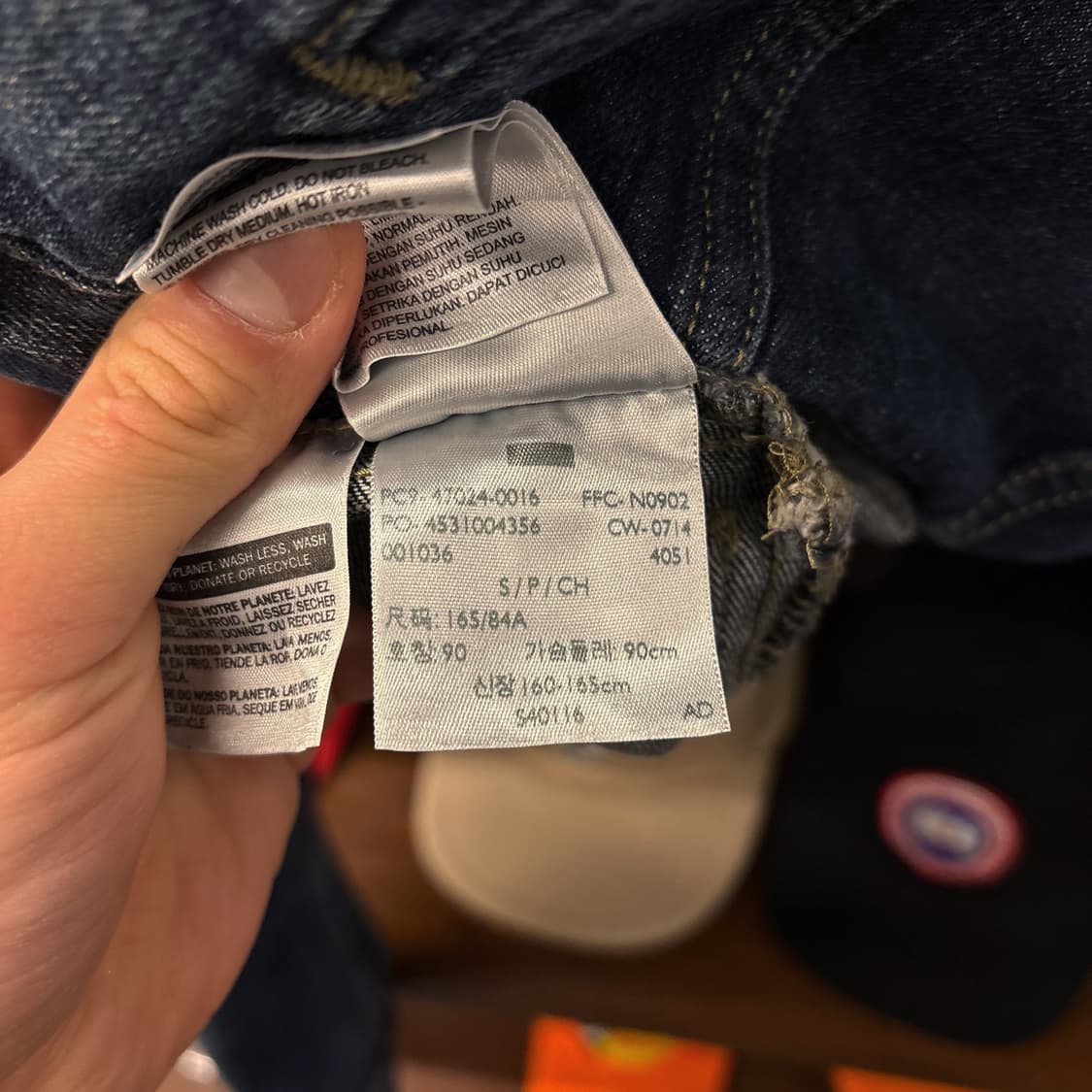 리바이스 중청 워싱 TYPE 3 트러커 데님자켓 N1056 상품이미지9