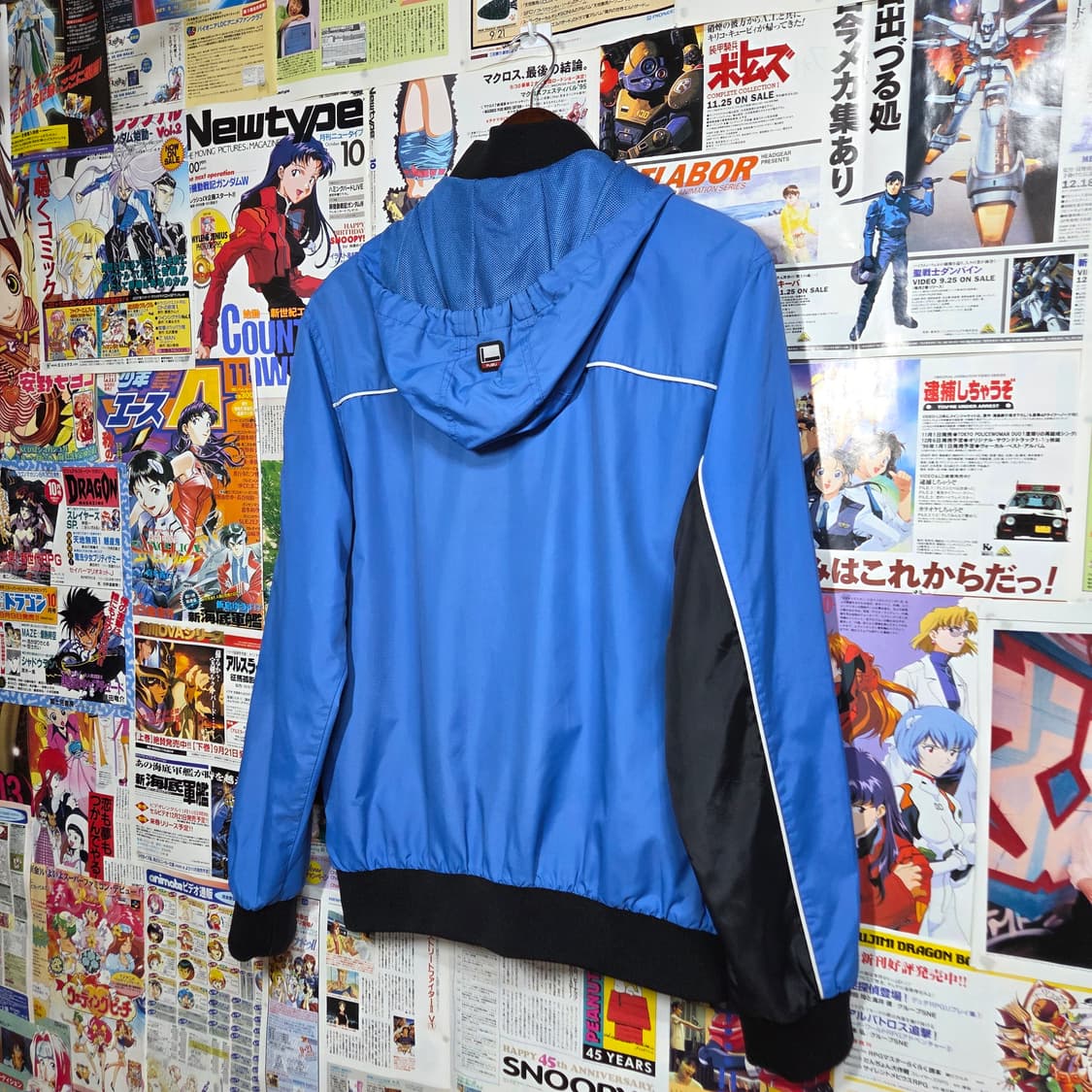 후부 블루 레이싱 바람막이 트랙탑  상품이미지6