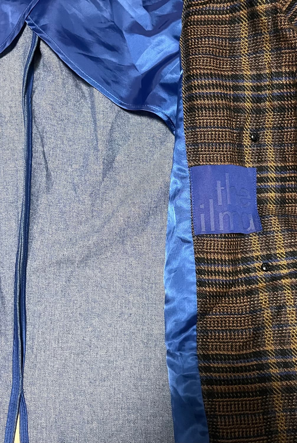 더일마 the ilma 체크 블레이저 자켓 F 상품이미지4