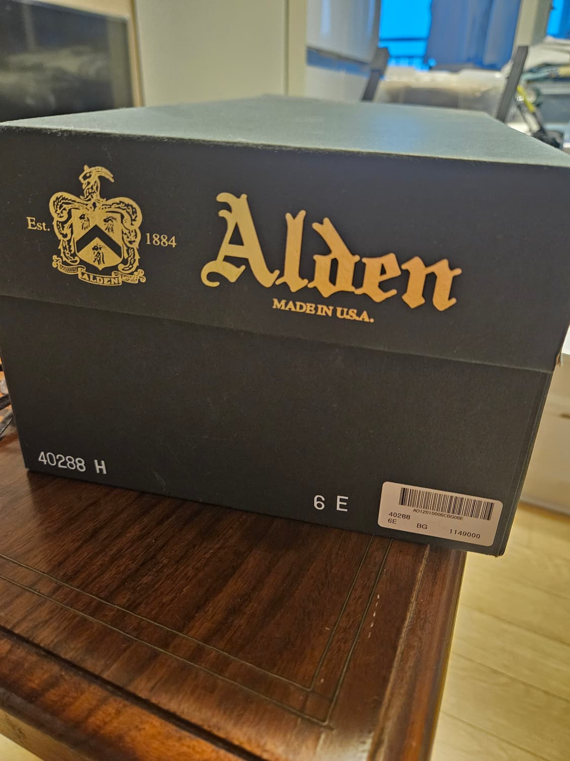 알든 40288H 코도반 탱커부츠 버건디 6E 상품이미지7