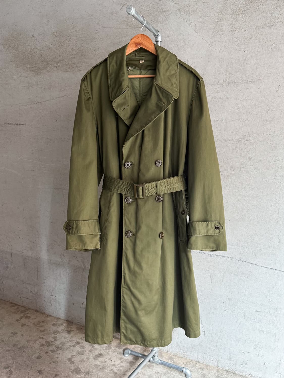 50s U.S Army OG-107 Officer Overcoat 상품이미지1