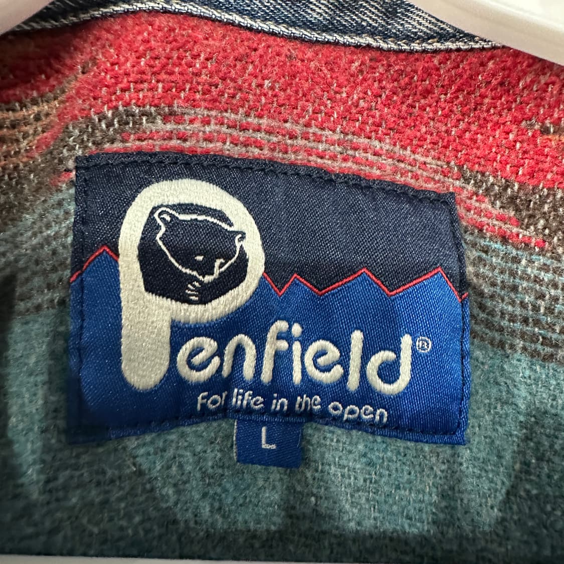 펜필드 데님 청자켓 100-105 상품이미지3