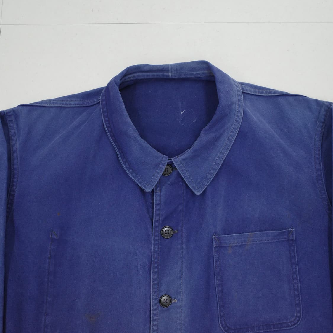 60년대 프렌치 클럽칼라 레일로드 초어 워크 자켓  상품이미지2