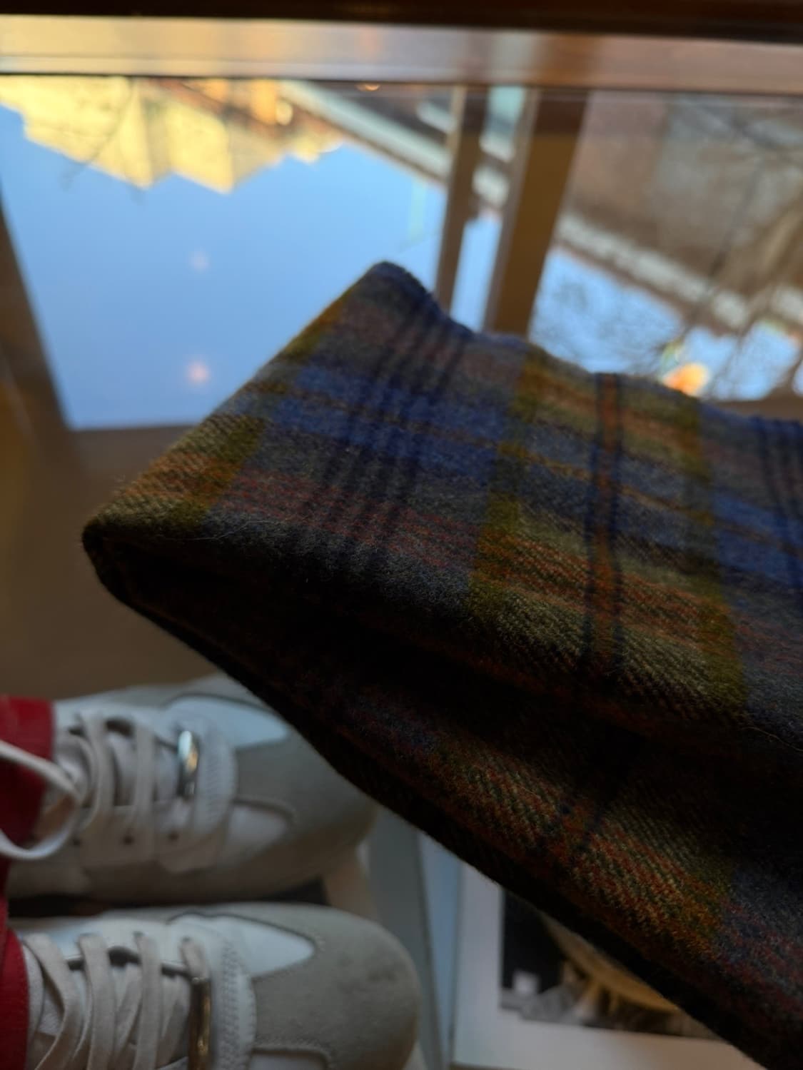 닥스 스코티쉬 램스울 머플러 상품이미지5